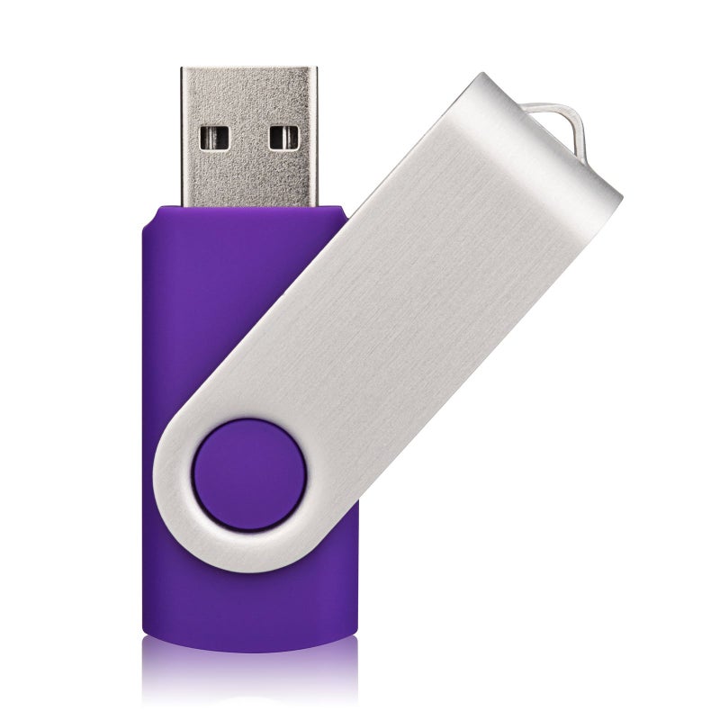 KALSAN 10 Pack 8GB USB Flah Drive USB 2.0 Pen Drive-Purple - Image 2